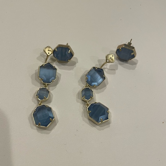 Kendra Scott Jewelry - Kendra Scott Blue Multi-Drop Dangle Earrings